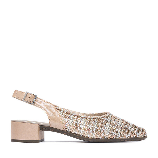 Czółenka Rieker CEO-47078-90 Złoty - kobiece