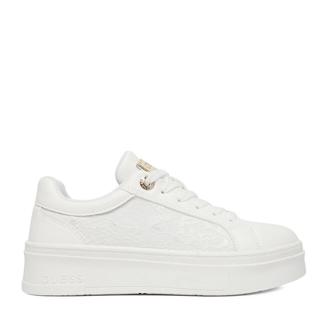 Sneakersy Guess CEO-AVO-357-018-1 Biały - dziewczęce