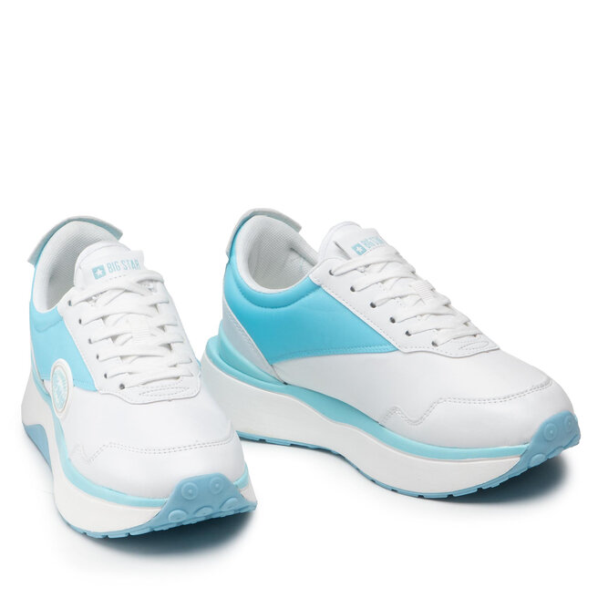 Big Star Shoes Сникърси Big Star Shoes JJ274A016 White/Blue