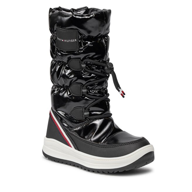 Tommy Hilfiger Cizme de zăpadă Tommy Hilfiger T3A6-33069-1669999 M Black 999