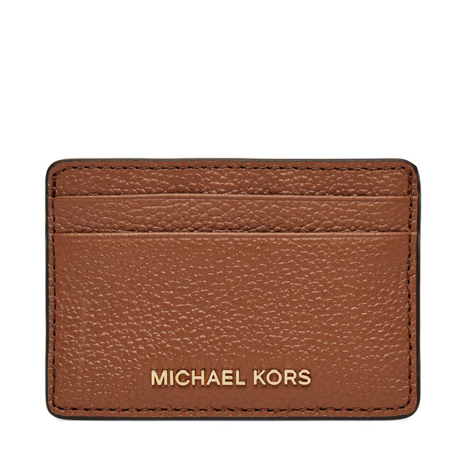 Etui na karty kredytowe MICHAEL Michael Kors - Brązowy
