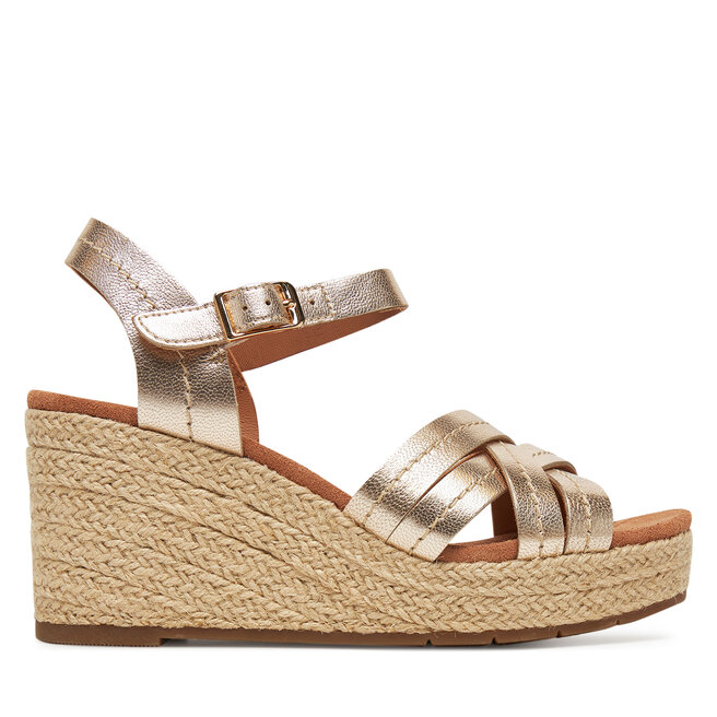 Espadryle Clarks Sabina Strap - Złoty