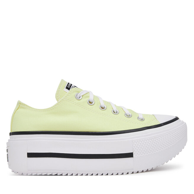 Trampki Converse Chuck Taylor All Star Lift Double Stack Platform - Żółty