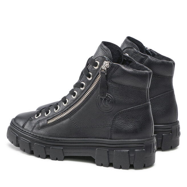 Paul Green Polokozačky Paul Green 5210-022 Black