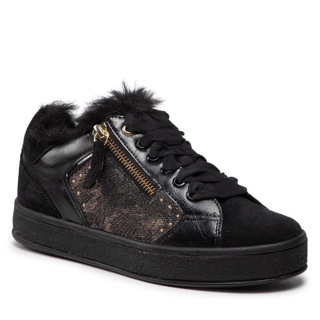 Sneakers Geox D Leelu` A D26FFA 0BS22 C9999 Black 0BS22
