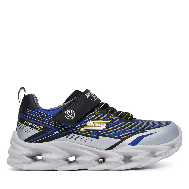 Sneakersy Skechers Vortex 2.0 400605L/SLBK Granatowy - chłopięce