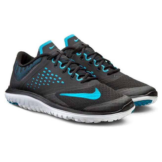 Zapatos Nike Fs Lite Run 2 684667 009 Black Blue Lagoon White