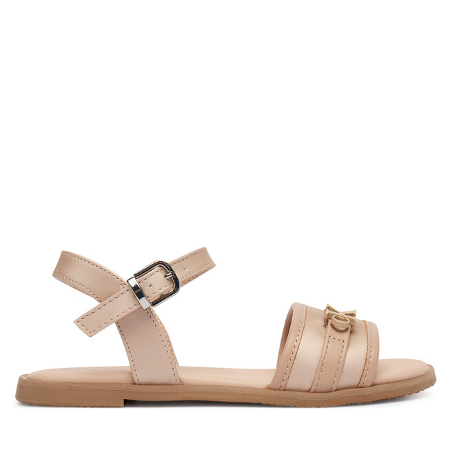 Sandały Calvin Klein Velcro Sandal V3A2-83248-1906 S Różowy - dziewczęce