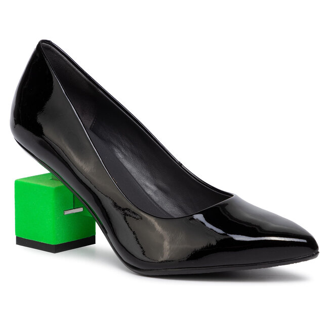 Polobotky United Nude Cube Pump 1034276119 Neon Green | eobuv.cz