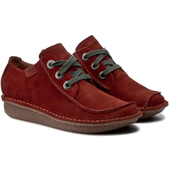 Clarks funny dream oxblood hotsell