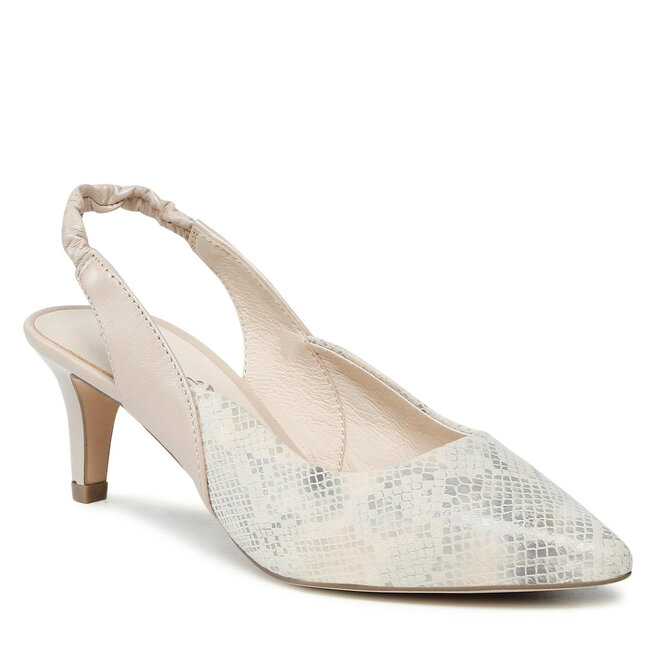Sandale Caprice 9-29600-28 Creme Snake 424