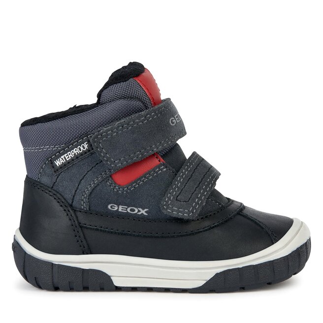 Trzewiki Geox B Omar Boy Wpf B162DB 022FU - M Szary