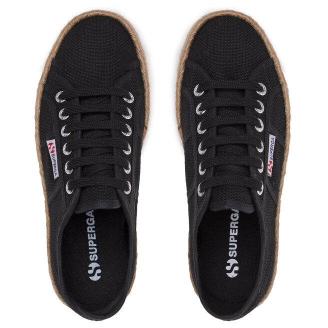 Espadrilles Superga 2790 Rope S51186W Black 999 ecipo.hu