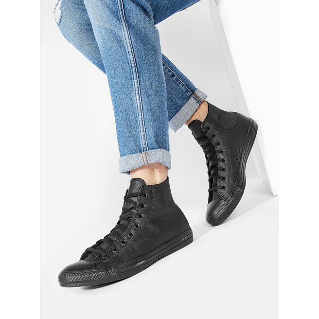 Converse Tornacipő Converse Ct As Hi 135251C Black Mono