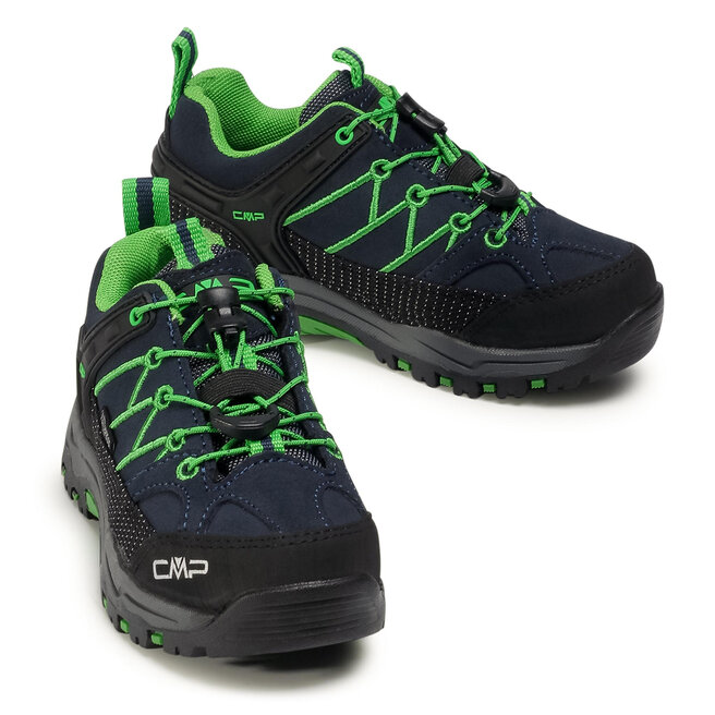 CMP Туристически CMP Kids Rigel Low Trekking Shoes Wp 3Q13244J B.Blue/Gecko 51AK 1