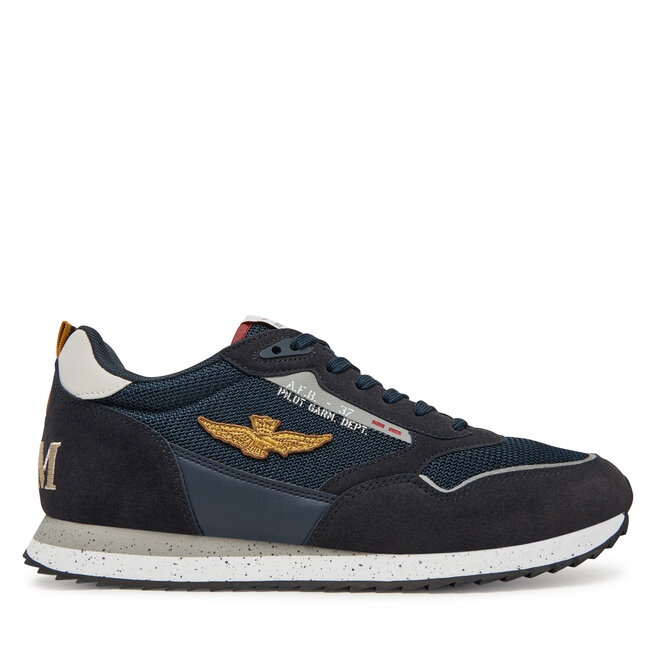 Sneakersy Aeronautica Militare - Granatowy