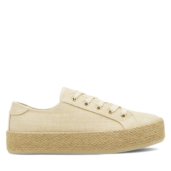 Espadryle DeeZee WSK1576-01 Beżowy - kobiece