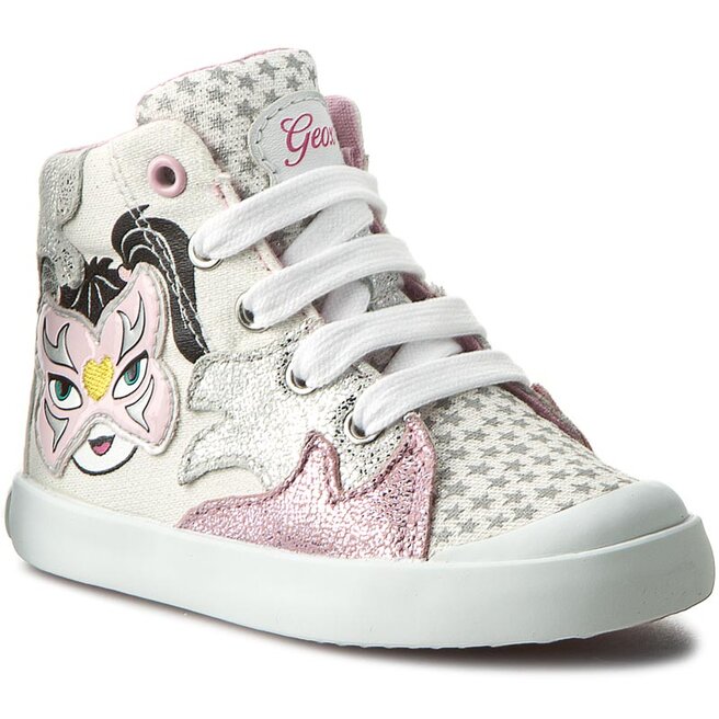 Schn rschuhe Geox B Kiwi G. E B72D5E 010JS C0814 Bia y J.R owy