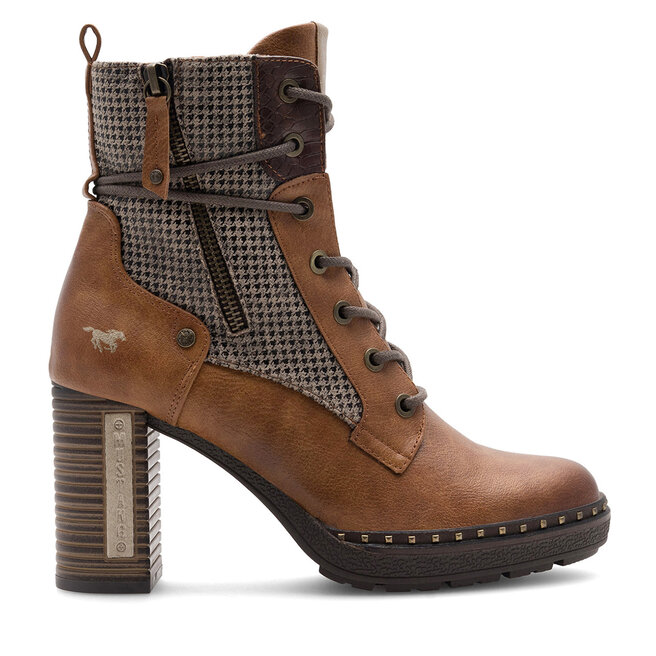 Trzewiki Mustang 1336-510 Brązowy - kobiece