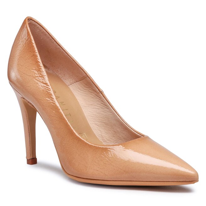 Pantofi cu toc subțire Hispanitas Samanta HV232799 Desert Desert imagine noua gjx.ro