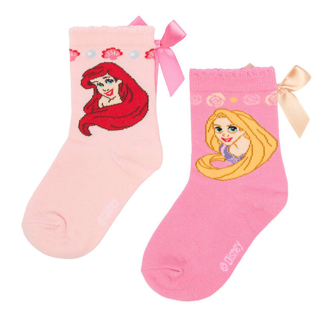 Skarpety długie Princess CEO-ACCCS-SS26-304DPRN(2-PACK) Różowy - dziecięce