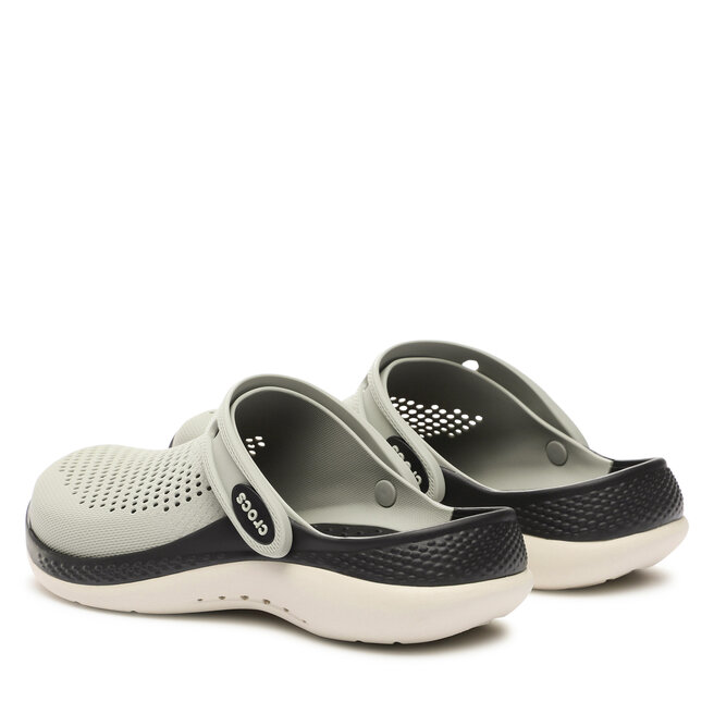 Crocs Şlapi Crocs Crocs Literide 360 Clog 206708 Elephant/Black 1LO