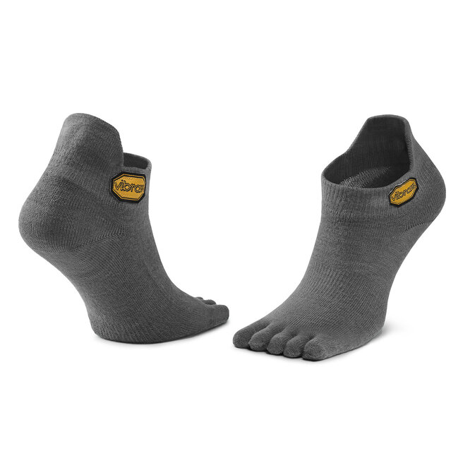 Vibram Fivefingers Rövid unisex zoknik Vibram Fivefingers Athletic No Show S21N03 Dark Grey