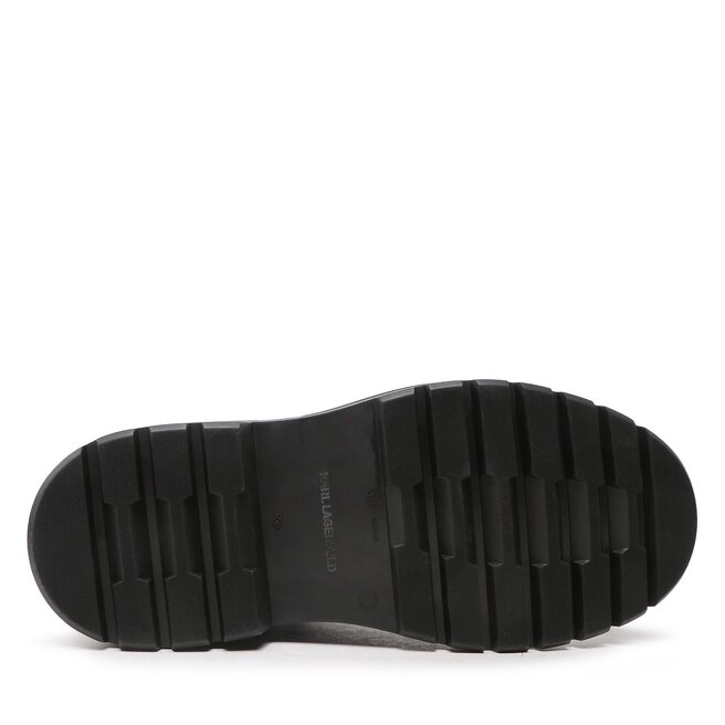KARL LAGERFELD Turistická obuv KARL LAGERFELD KL11235 Black Lthr