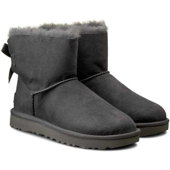 Ugg Pantofi Ugg W Mini Bailey Bow II 1016501 W/Grey
