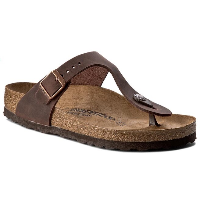 Japonki Birkenstock Gizeh - Brązowy