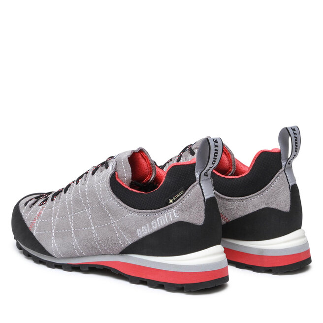 Dolomite Trekingová obuv Dolomite Diagonal Gtx Wmn GORE-TEX 265782-1176 Pewter Grey/Coral Red