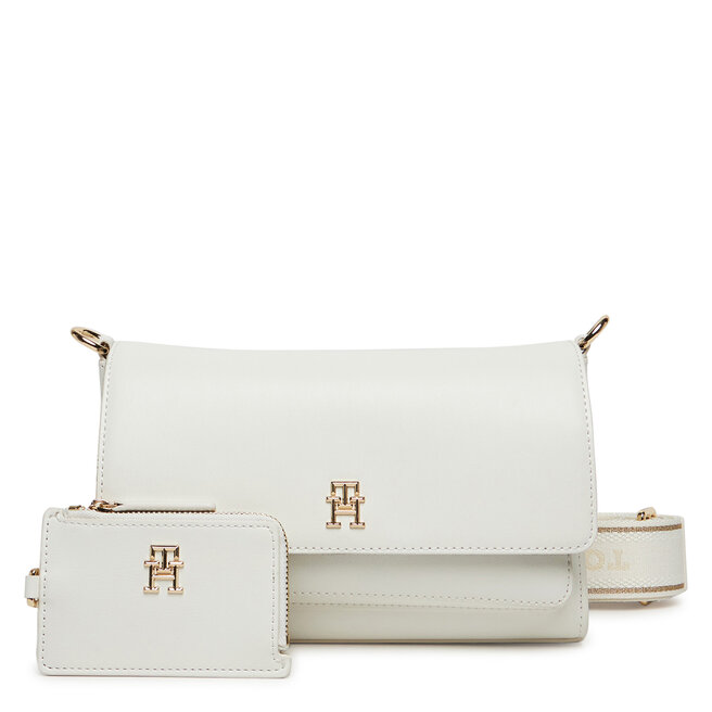 Torebka Tommy Hilfiger Th Joy Crossover - Écru