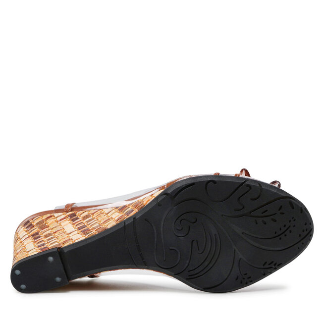 Azurée Sandalen Azurée Marite 5BE Metis Cognac 01
