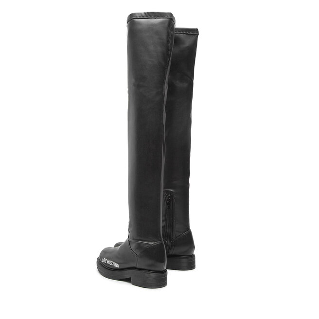 LOVE MOSCHINO Mušketierky LOVE MOSCHINO JA26094G1FIEZ000 Nero