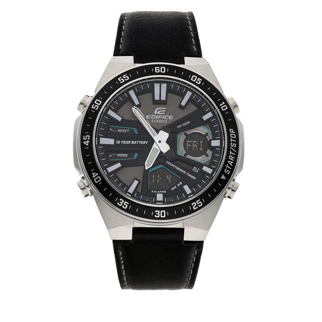 Casio Часовник Casio EFV-C110L-1AVEF Black/Silver