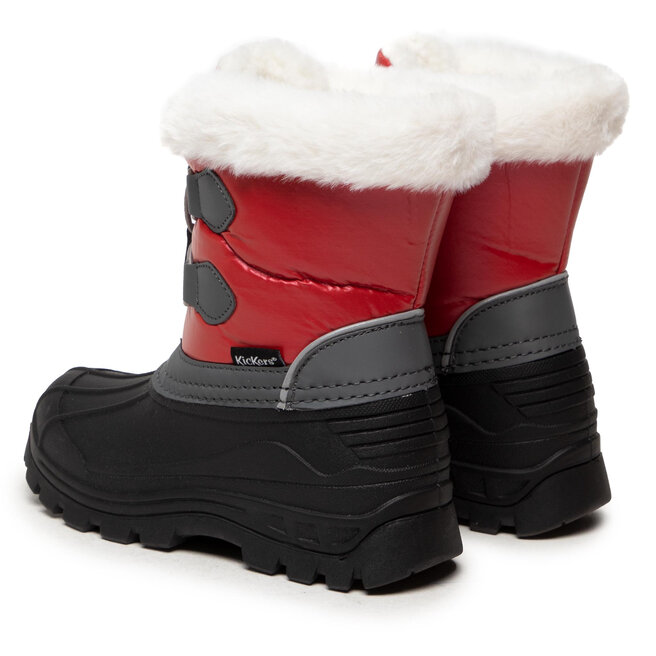 Kickers Hótaposó Kickers Sealsnow KI-653265-10 S Red/Black/Grey 41