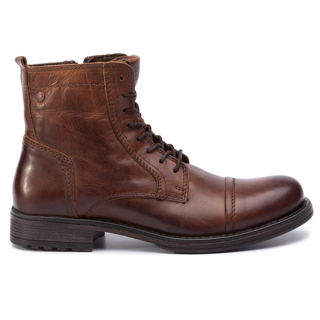 Jack&Jones Kozačky Jack&Jones Jfwrussel 12156000 Cognac