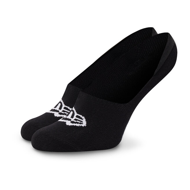 Zestaw 3 par stopek unisex New Era Flag Invisible - Czarny