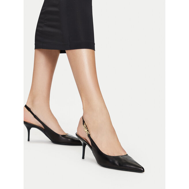 Szpilki LOVE MOSCHINO JA10487G1MIA0000 Czarny - kobiece