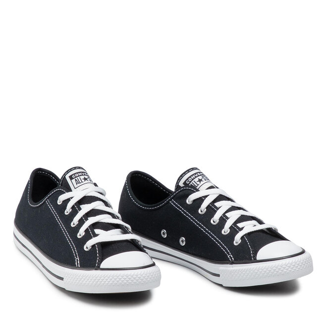 Trampki Converse Ctas Dainty Ox 564982C Black White Black