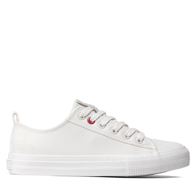 Big Star Shoes Plátenky Big Star Shoes JJ274007 White