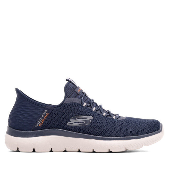 Sneakersy Skechers SUMMITS SLIP INS - NVY Granatowy