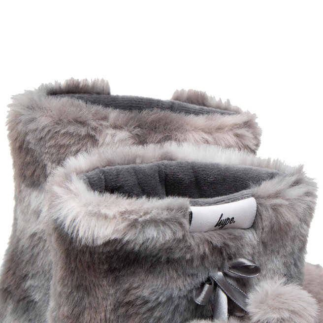 HYPE Hausschuhe HYPE Slipper Boot YWBS-080 Black