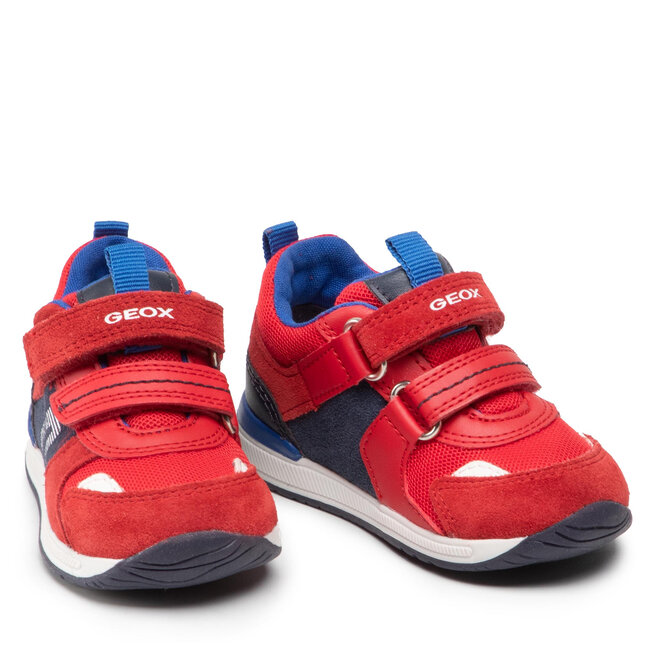 Geox Sneakers Geox B Rishon B. B B150RB 02214 C7217 Red/Navy