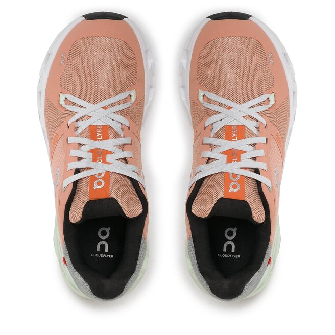 On Schuhe On Cloudflyer 4 71.98669 Peach/Aloe