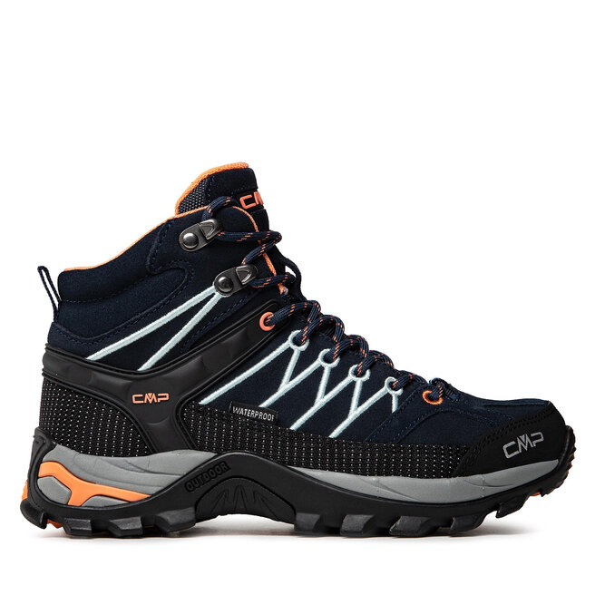 Trekking Wmn Shoes Rigel B. CMP 92AD Blue/Giada/Peach Mid 3Q12946 Trekkingschuhe Wp