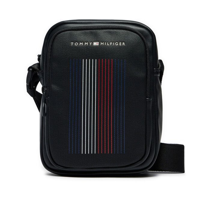 Saszetka Tommy Hilfiger Foundation Mini Reporter - Czarny