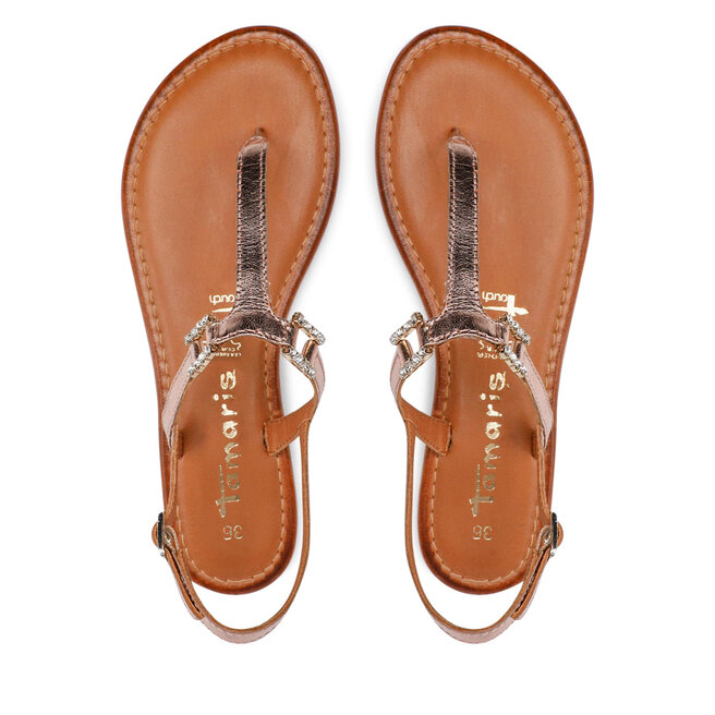 Tamaris Sandále Tamaris 1-28151-38 Rose Metallic 952