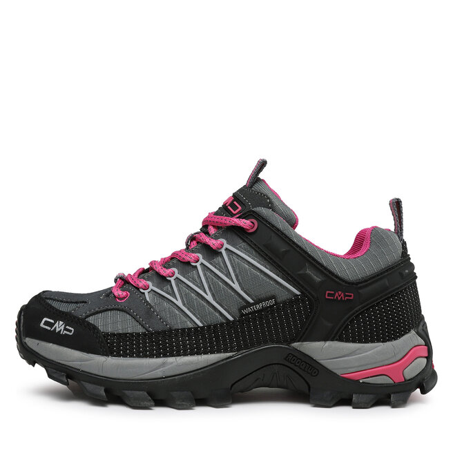 CMP Bakancs CMP Rigel Low Trekking Shoes Wp 3Q54456 Grey/Fuxia/Ice 103Q