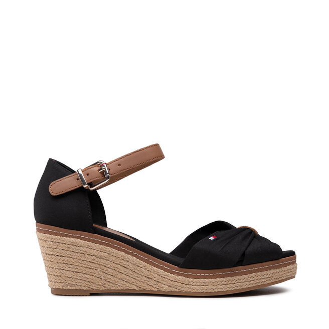 Espadryle Tommy Hilfiger Elba 40D - Czarny